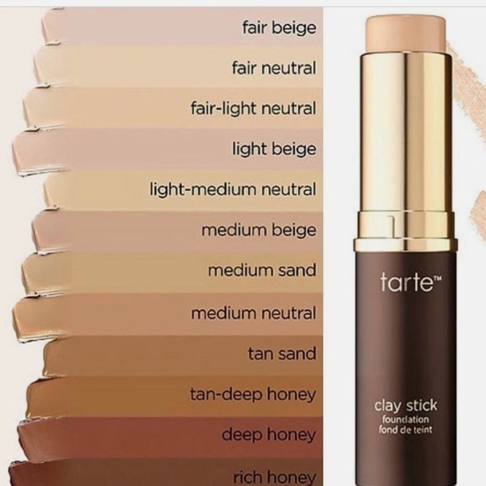 NIB-Tarte Clay Stick Foundation TAN SAND 0.32 oz - Picture 2 of 4